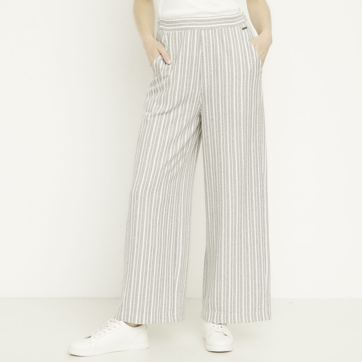 NEWPORT - Pantalón Tiro Medio Mujer Newport