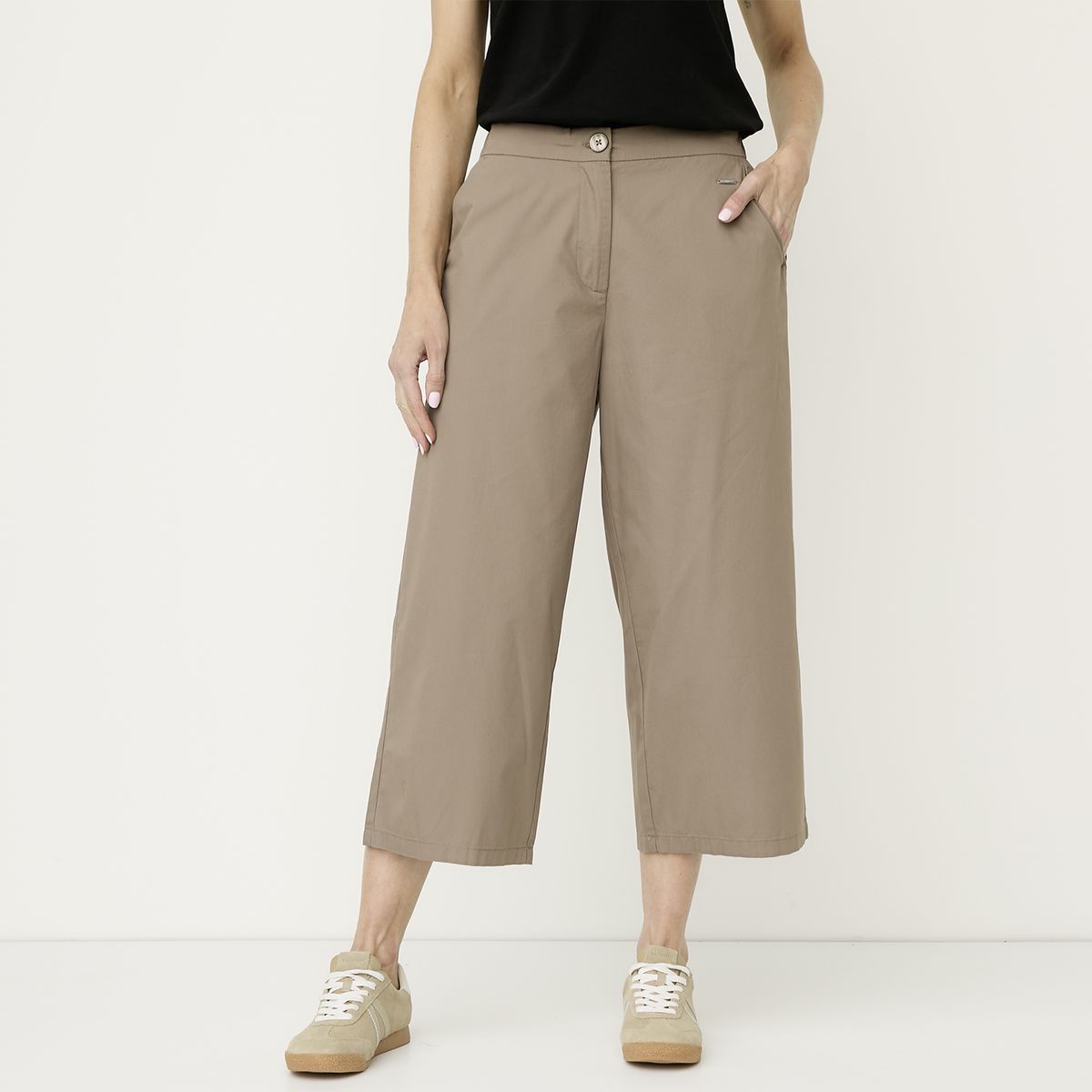 NEWPORT - Pantalón Tiro Medio Mujer Newport