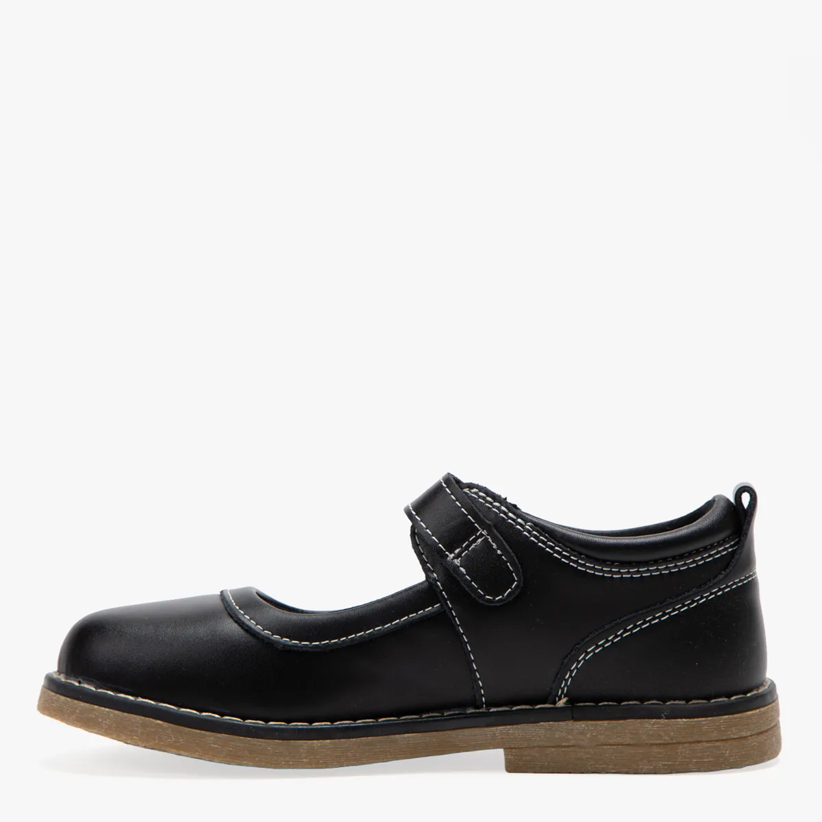 ELEVEN - Zapato Escolar Niña Cuero Negro (27 A 39) Eleven