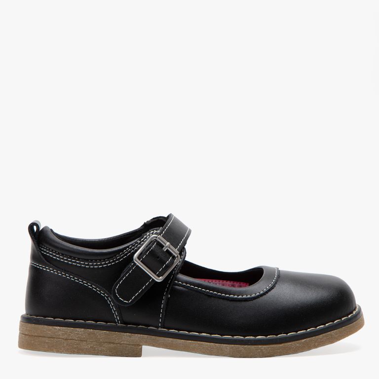ELEVEN Zapato Escolar Niña Cuero Negro (27 A 39)