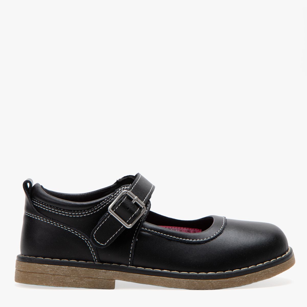 ELEVEN - Zapato Escolar Niña Cuero Negro (27 A 39) Eleven