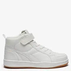 DIADORA - Court Zapatilla Escolar Unisex Niño Blanco (34 A 39)