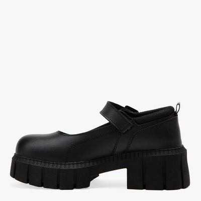 Imagen 2 del producto Zapato Escolar Niña Cuero Negro (34 A 39)