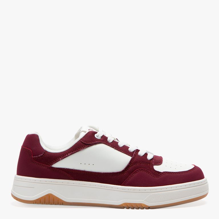 SYBILLA Zapatilla Urbana Mujer Burdeo