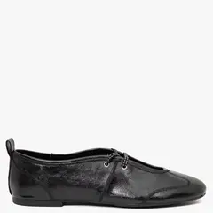 BASEMENT - Ballerina Ballet Sneakers Mujer Negro