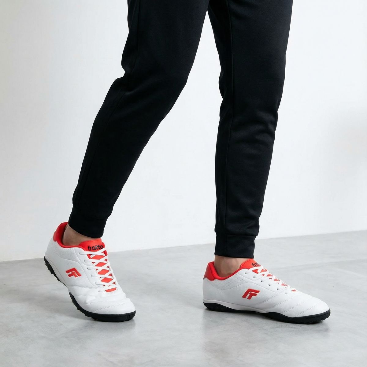 FRATTA - Fogol Zapatilla Fútbol Hombre Blanco Fratta