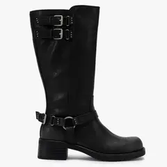 SYBILLA - Bota Mujer Negro