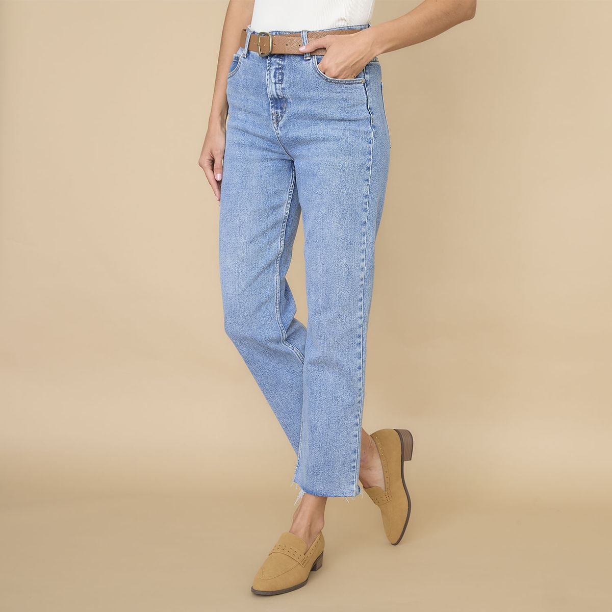 UNIVERSITY CLUB - Zapato Casual Mujer Camel University Club