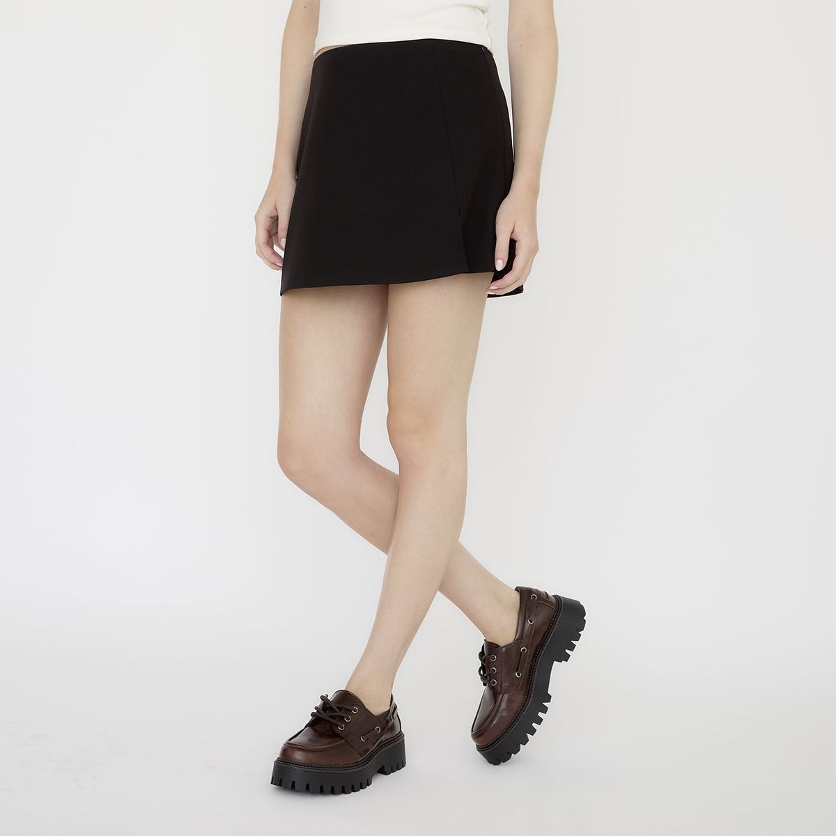 SYBILLA - Mocasín Náutico Mujer Café Sybilla