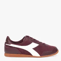 DIADORA - Malta Zapatilla Urbana Mujer Cuero Rojo