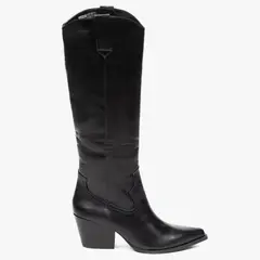 BASEMENT - Bota Mujer Negro