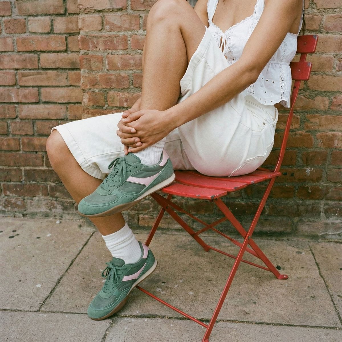 SYBILLA - Zapatilla Urbana Mujer Verde Sybilla