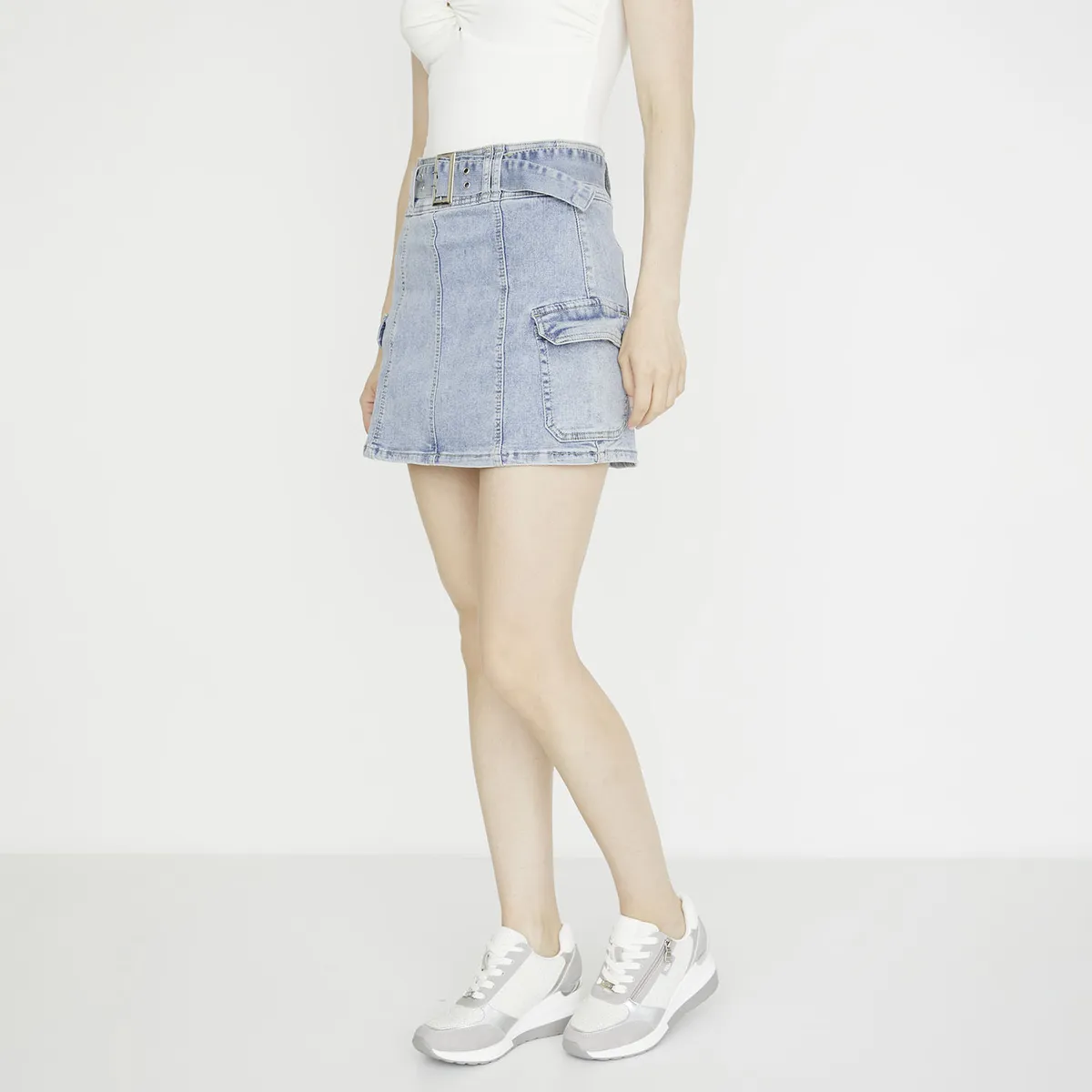 MOSSIMO - Zapatilla Urbana Mujer Blanco Mossimo
