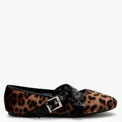 SYBILLA - Ballerina Mujer Animal Print