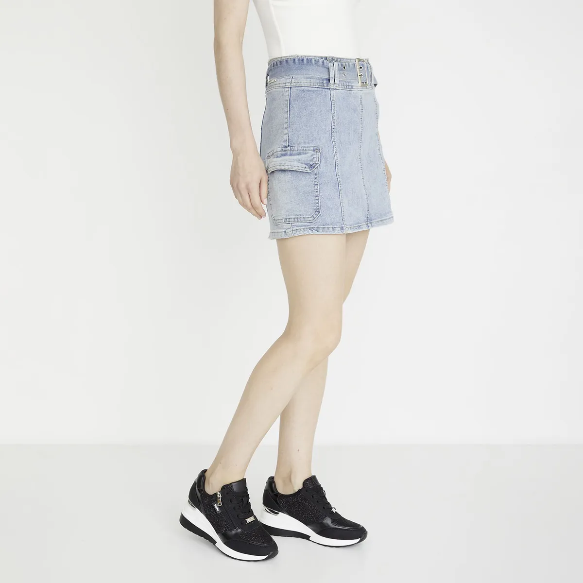 MOSSIMO - Zapatilla Urbana Mujer Negro Mossimo