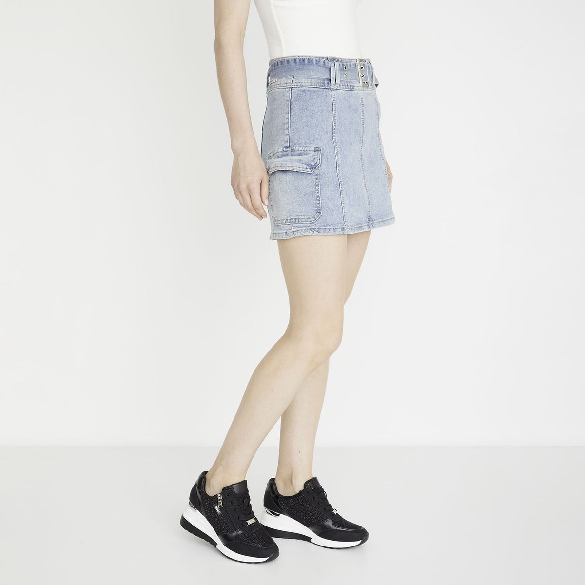 MOSSIMO - Zapatilla Urbana Mujer Negro Mossimo