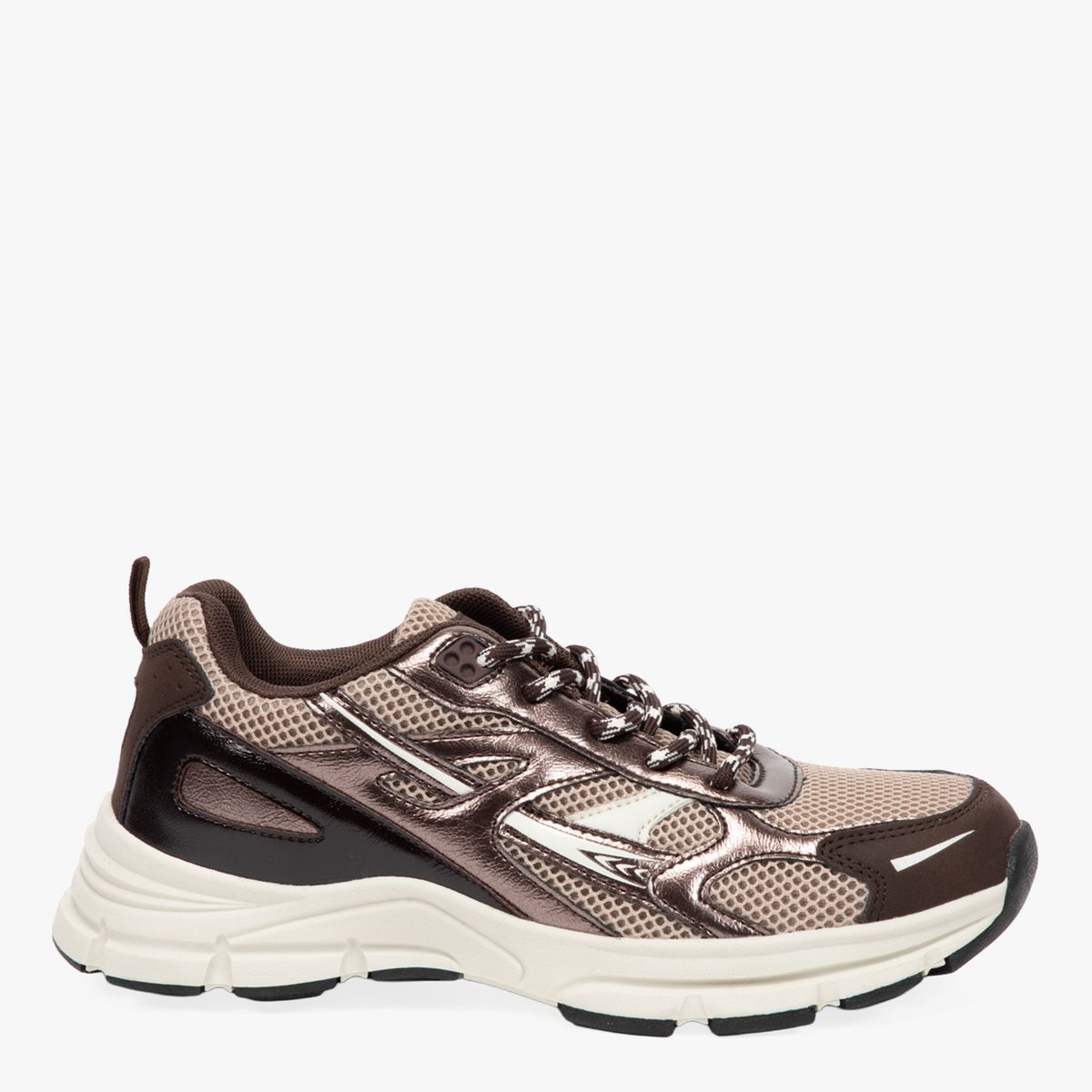 SYBILLA - Zapatilla Urbana Mujer Café Sybilla