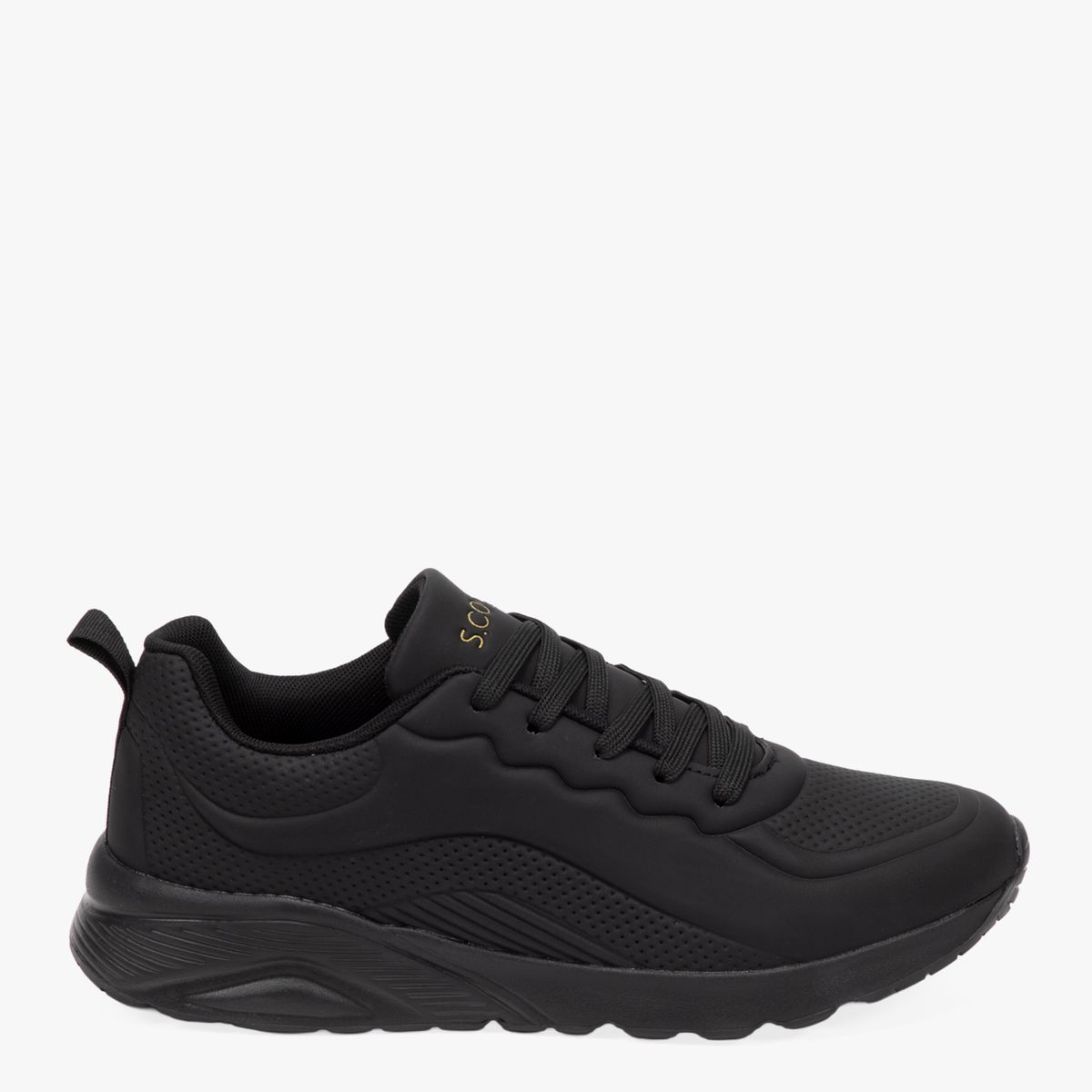 S COCCI - Zapatilla Urbana Mujer Negro S Cocci