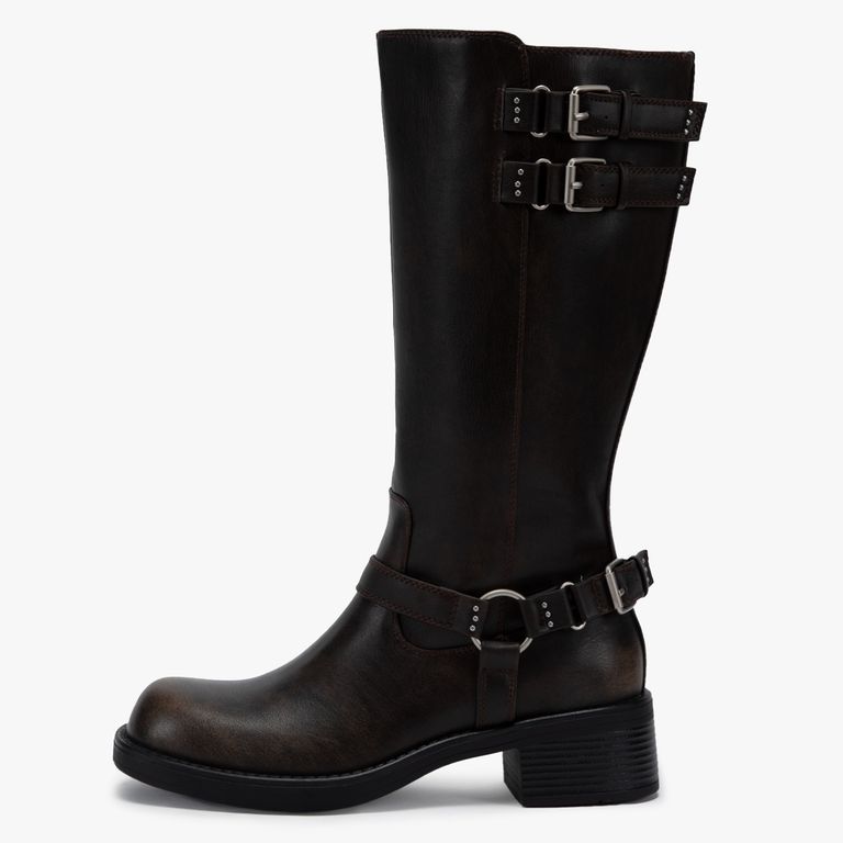 Bota Mujer Café