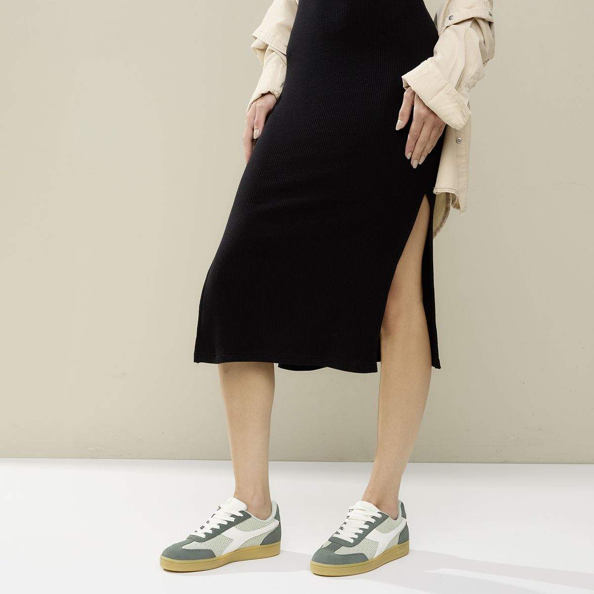 DIADORA - Bamtela Zapatilla Urbana Mujer Verde Diadora