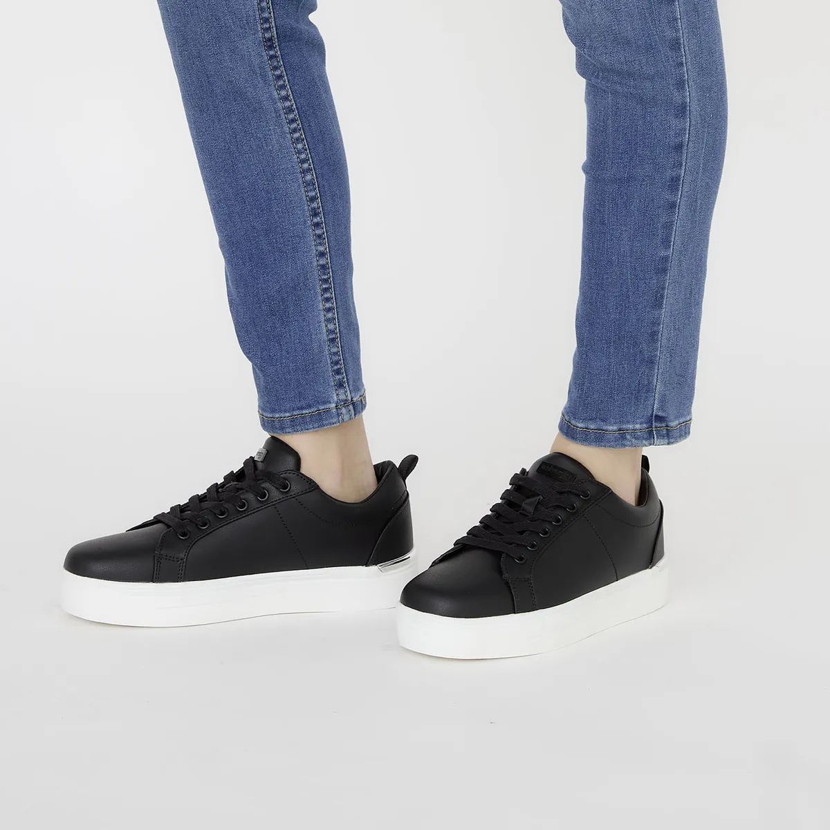 UNIVERSITY CLUB - Zapatilla Urbana Mujer Negro University Club