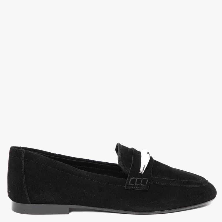 APOLOGY Mocasín Mujer Cuero Negro