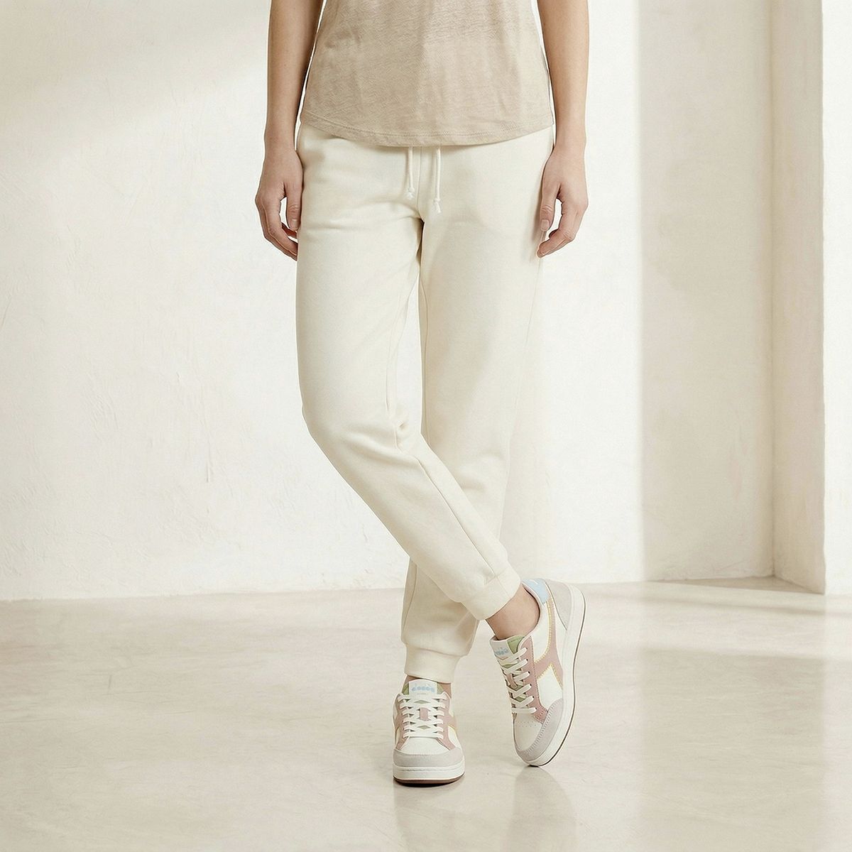 DIADORA - Court7 Zapatilla Urbana Mujer Blanco Diadora