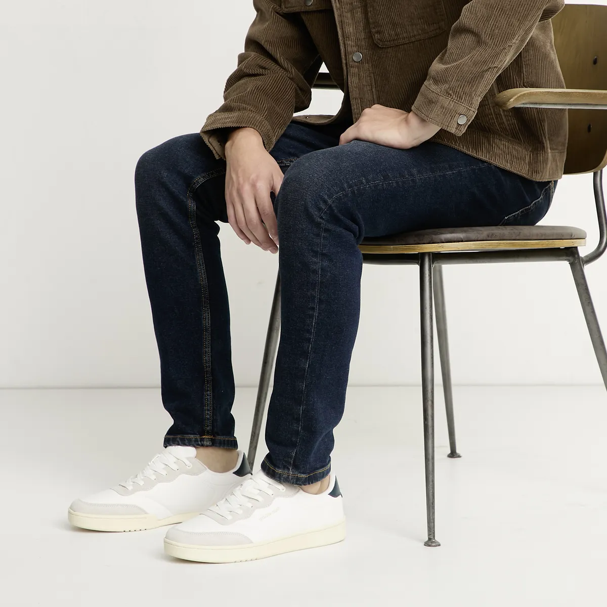 BASEMENT - Zapatilla Urbana Hombre Blanco Basement