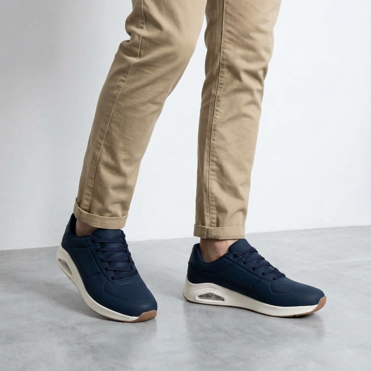 NEWPORT - Zapatilla Urbana Hombre Azul Newport