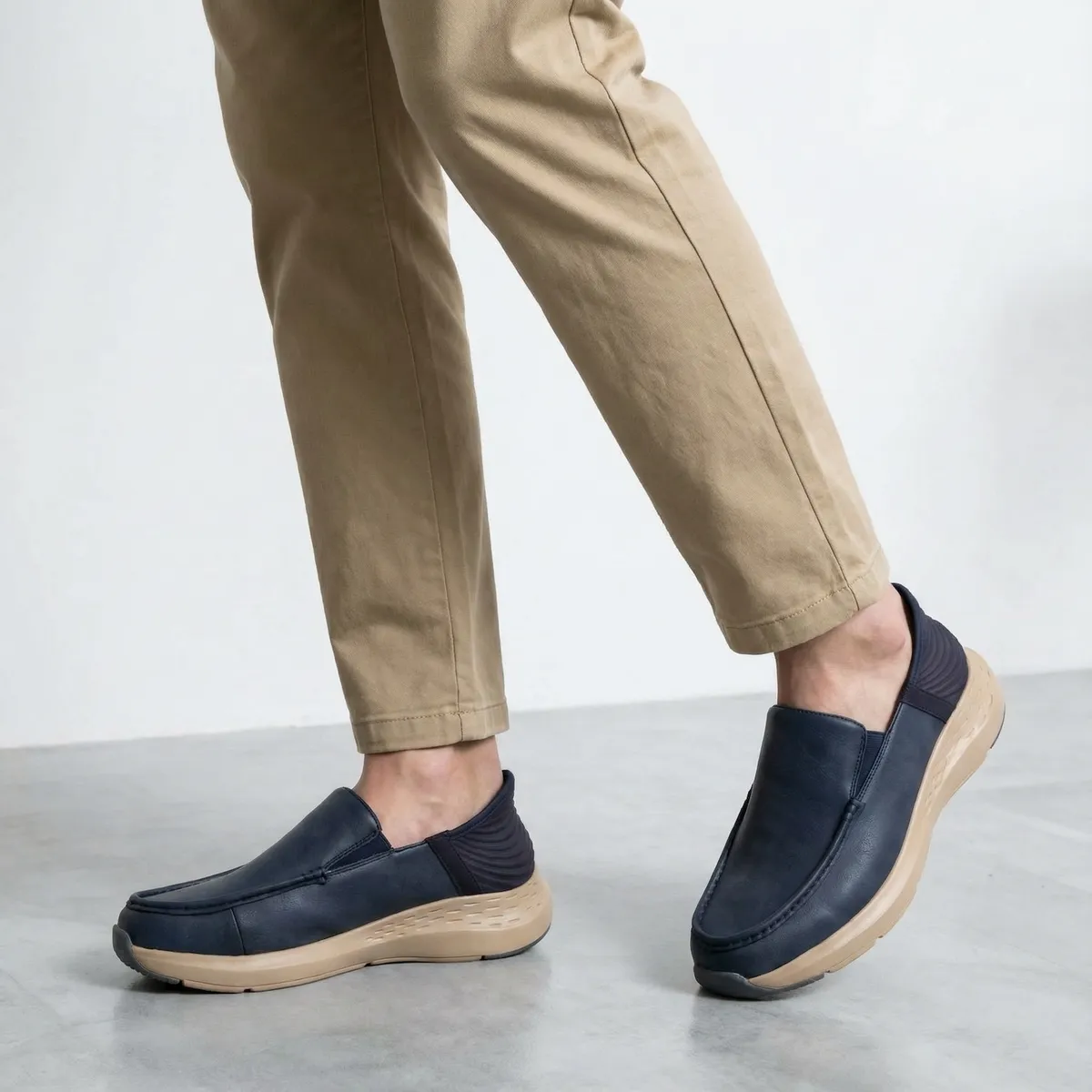 NEWPORT - Zapato Casual Hombre Azul Newport
