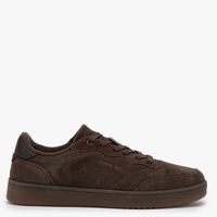 Zapatilla Urbana Hombre Cuero Café