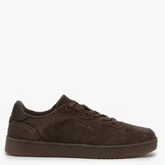BASEMENT - Zapatilla Urbana Hombre Cuero Café