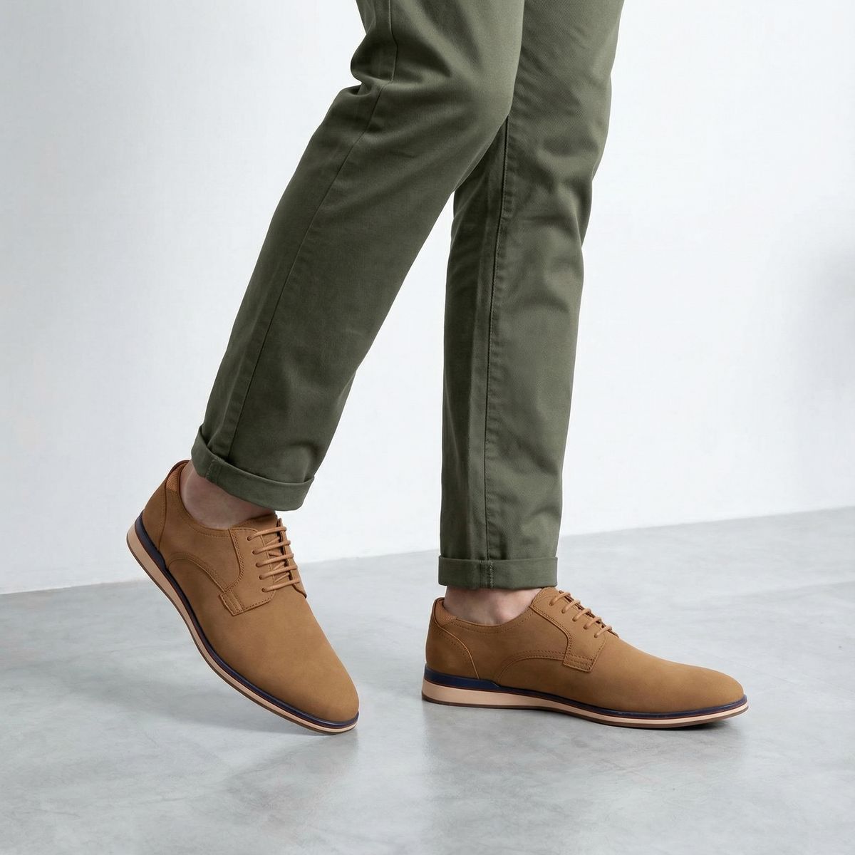 NEWPORT - Zapato Casual Hombre Café Newport