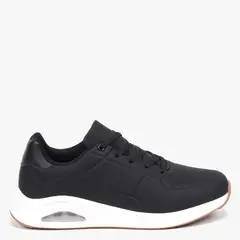 NEWPORT - Zapatilla Urbana Hombre Negro