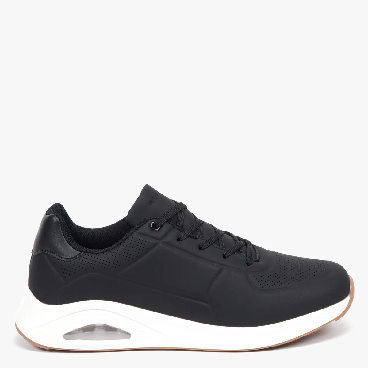 NEWPORT - Zapatilla Urbana Hombre Negro Newport