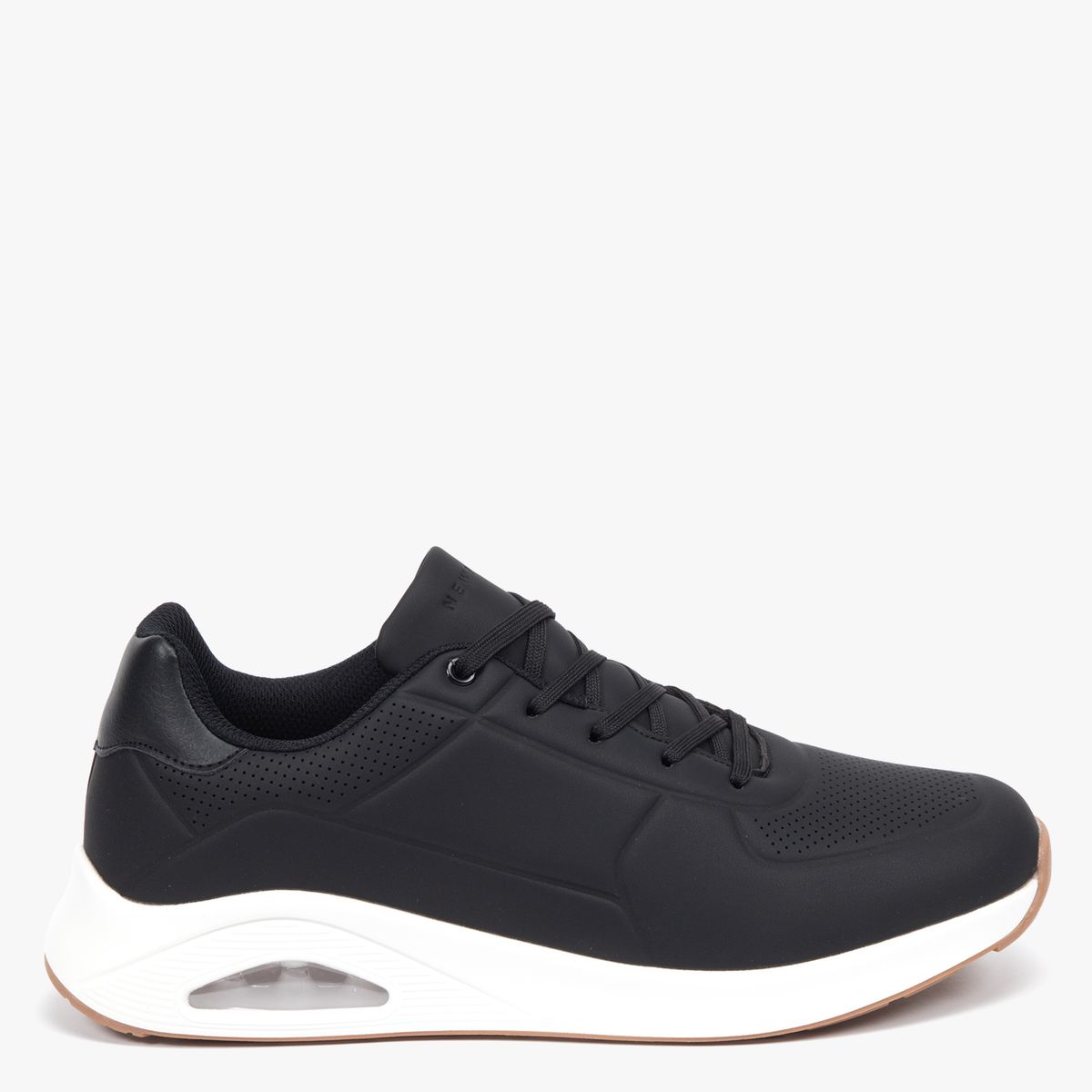 NEWPORT - Zapatilla Urbana Hombre Negro Newport