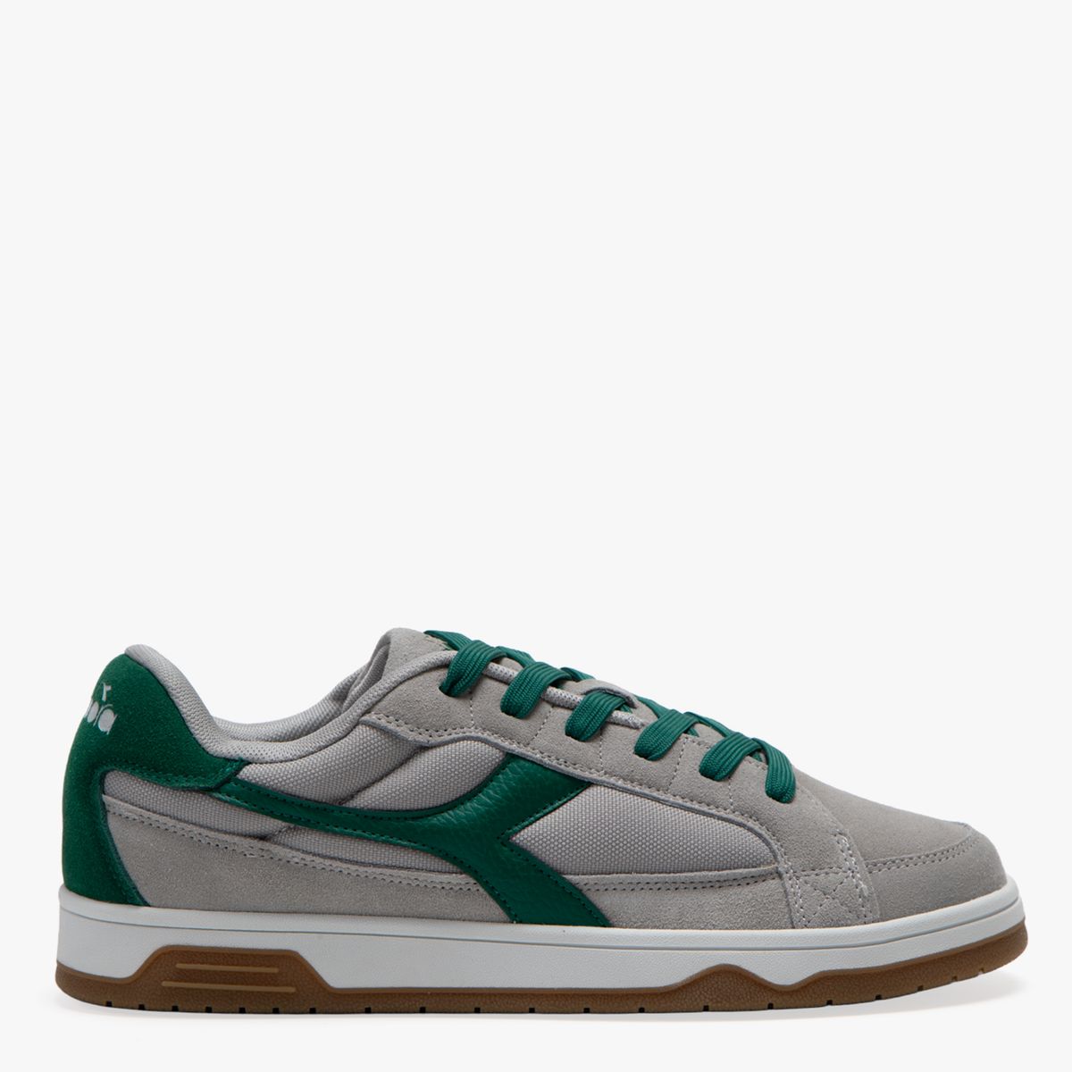 DIADORA - Chunk Zapatilla Urbana Hombre Cuero Gris Diadora