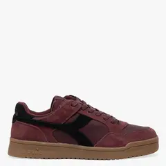 DIADORA - Frepu2 Zapatilla Urbana Hombre Cuero Burdeo