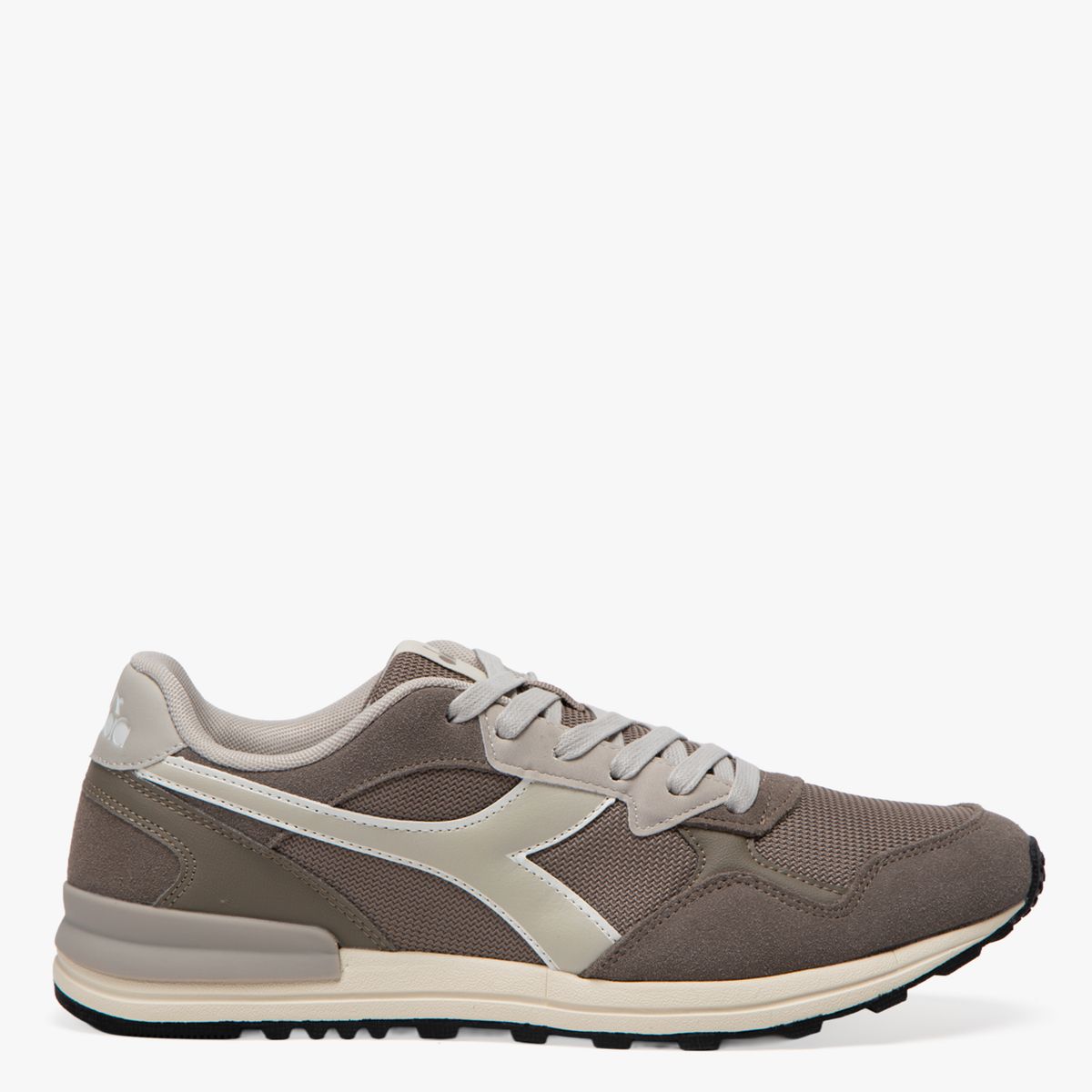 DIADORA - Vinfa Zapatilla Urbana Hombre Cuero Gris Diadora