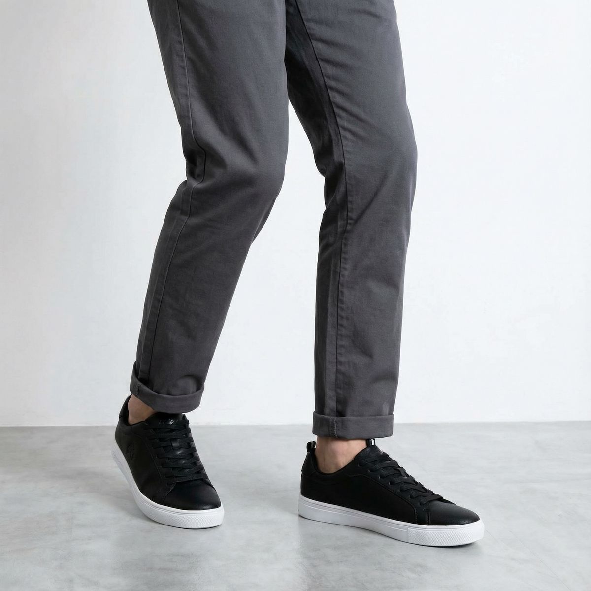 LA MARTINA - Zapatilla Urbana Hombre Negro La Martina