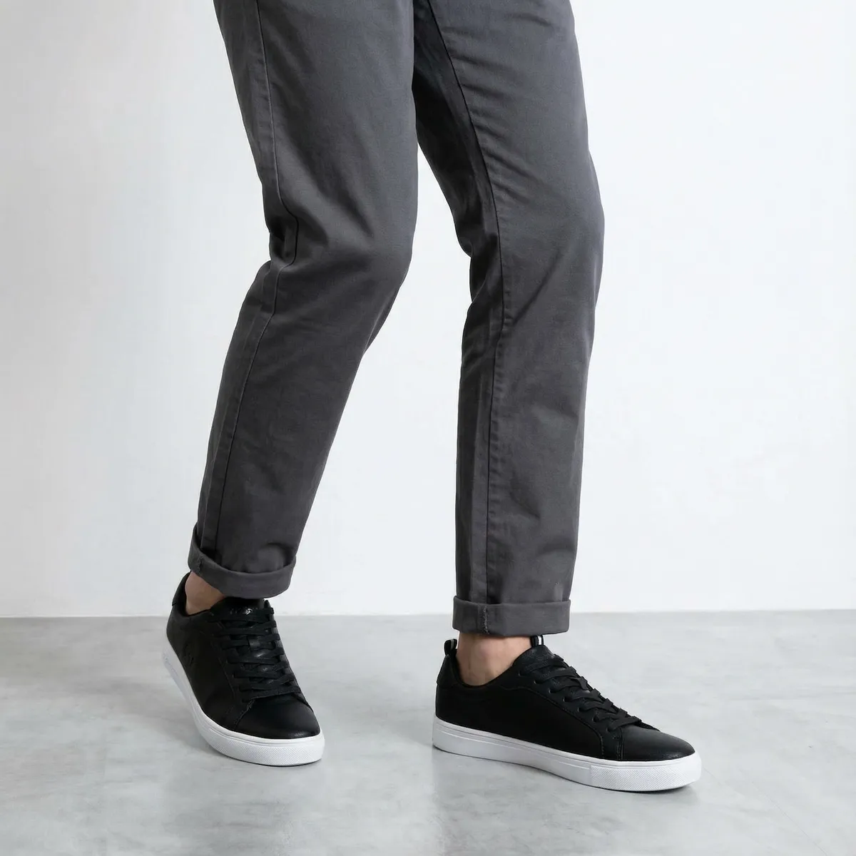 LA MARTINA - Zapatilla Urbana Hombre Negro La Martina