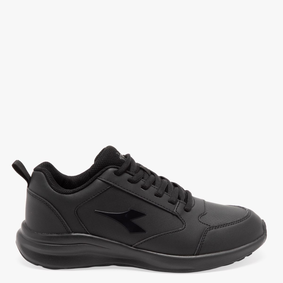 DIADORA - Solpu Zapatilla Escolar Unisex Niño Negro (34 A 39) Diadora