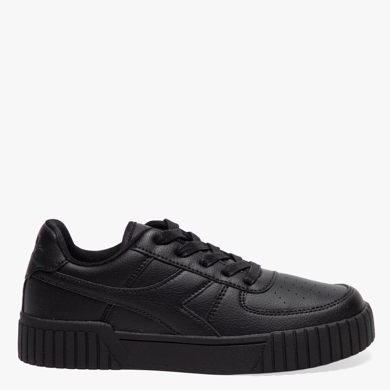 Bampu Zapatilla Escolar Unisex Niño Negro (34 A 38)