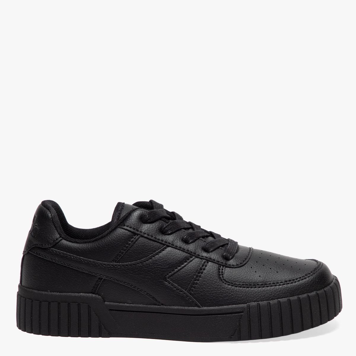 DIADORA - Bampu Zapatilla Escolar Unisex Niño Negro (34 A 38) Diadora
