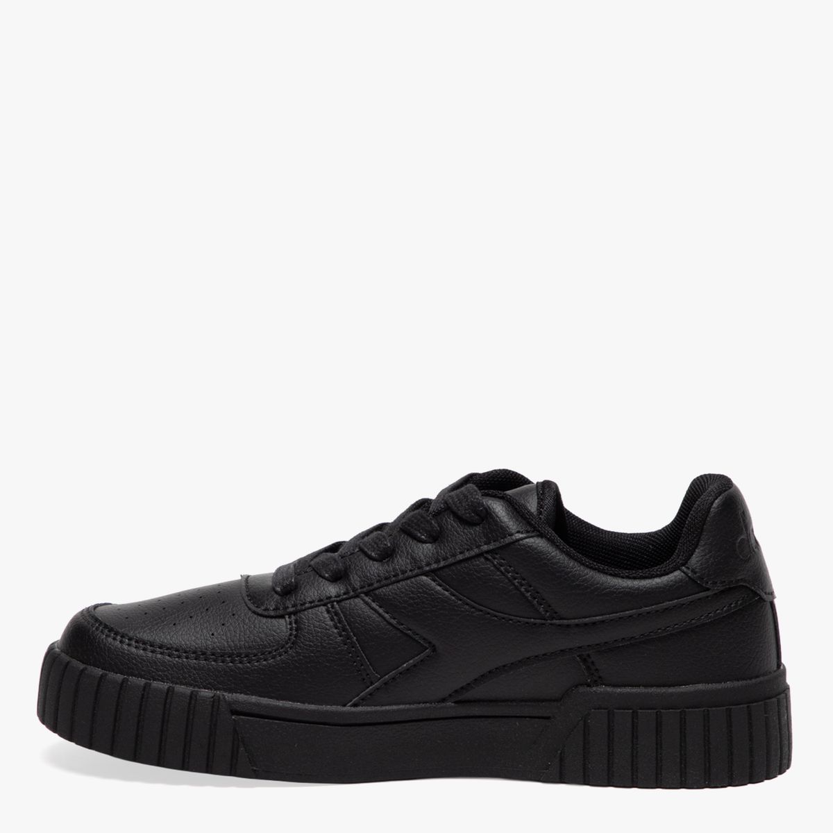 DIADORA - Bampu Zapatilla Escolar Unisex Niño Negro (34 A 38) Diadora