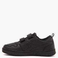 Crego Zapatilla Escolar Unisex Niño Negro (34 a 39)