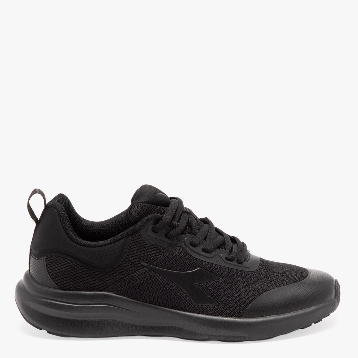 DIADORA - Soltin Zapatilla Escolar Unisex Niño Negro (34 A 39) Diadora