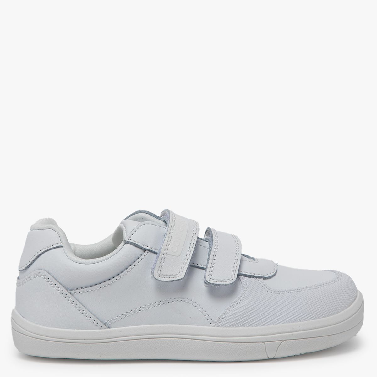 CONIGLIO - Zapatilla Urbana Unisex Niño Cuero Blanco (27 A 33) Coniglio