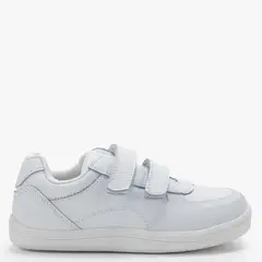 CONIGLIO - Zapatilla Urbana Unisex Niño Cuero Blanco (27 A 33)