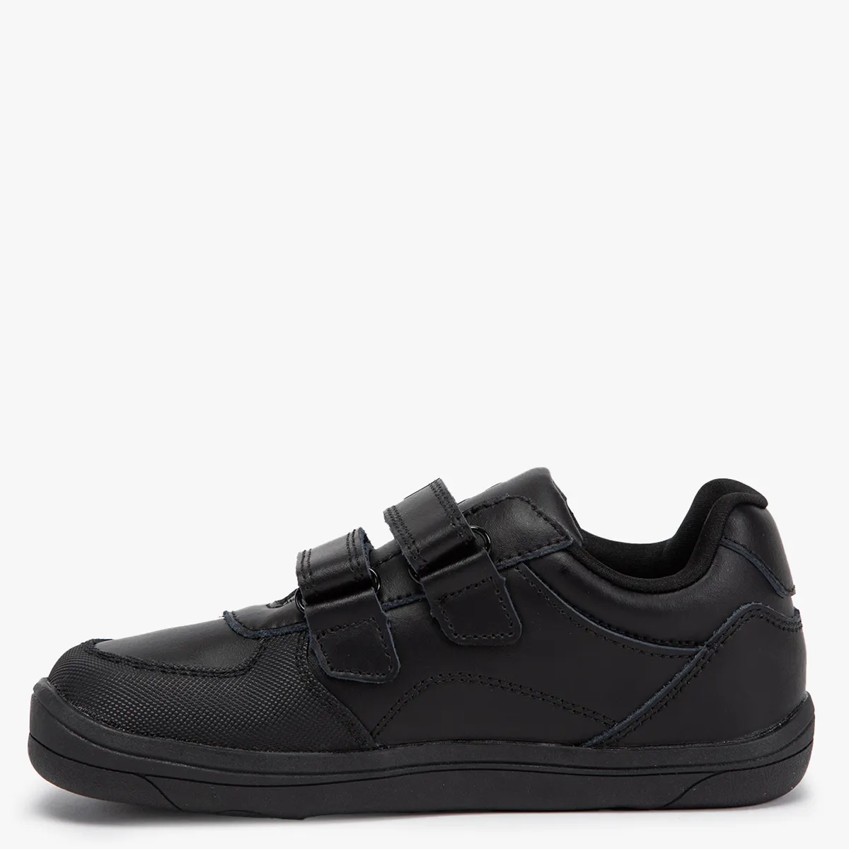 CONIGLIO - Zapatilla Escolar Unisex Niño Cuero Negro (27 A 33) Coniglio